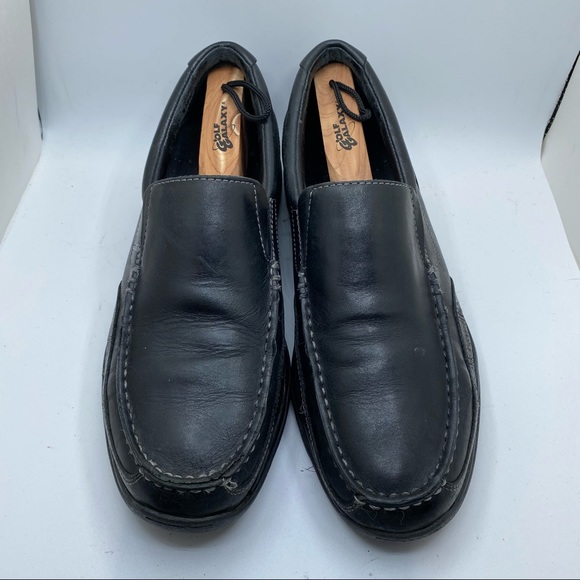 Cole Haan Sz 10 Hughes Grand Venetian Loafer Black Slip On Men's - Picture 3 of 9